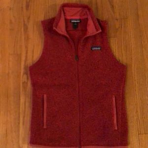 Patagonia fleece lined sweater vest
